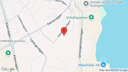 Industrilokaler att hyra i Strängnäs - kort over placeringen