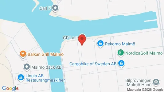 Industrilokaler att hyra i Malmö Centrum - Bild från Google Street View