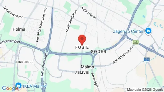 Industrilokaler att hyra i Fosie - Bild från Google Street View