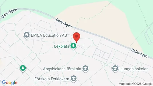 Industrilokaler att hyra i Hässleholm - kort over placeringen