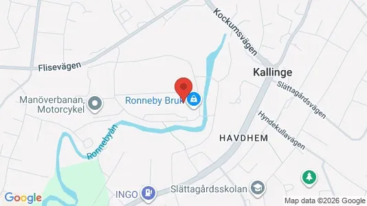 Industrilokaler att hyra i Ronneby - Bild från Google Street View