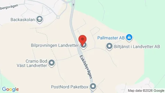 Lagerlokaler att hyra i Härryda - Bild från Google Street View