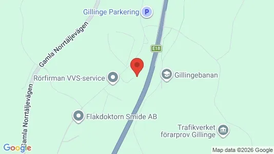Industrilokaler att hyra i Österåker - Bild från Google Street View