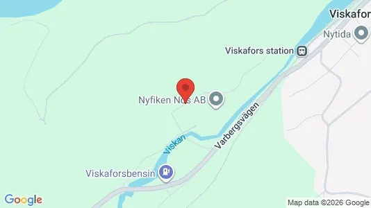 Lagerlokaler att hyra i Borås - kort over placeringen
