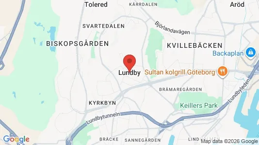 Industrilokaler att hyra i Lundby - Bild från Google Street View