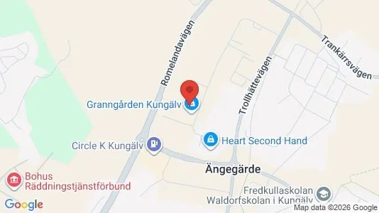 Industrilokaler att hyra i Kungälv - Bild från Google Street View