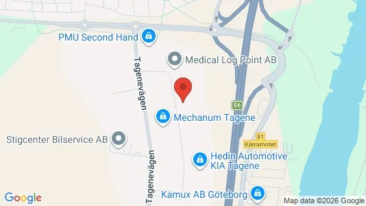 Lagerlokaler att hyra i Göteborg Centrum - Bild från Google Street View