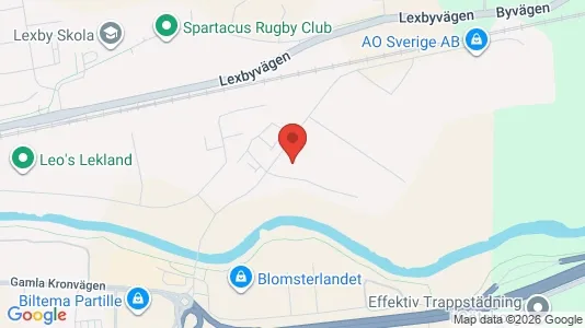 Industrilokaler att hyra i Partille - kort over placeringen