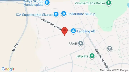 Industrilokaler att hyra i Skurup - Bild från Google Street View