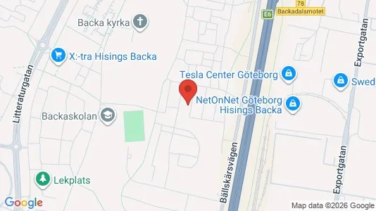 Industrilokaler att hyra i Norra hisingen - Bild från Google Street View