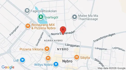 Industrilokaler att hyra i Kalmar - kort over placeringen