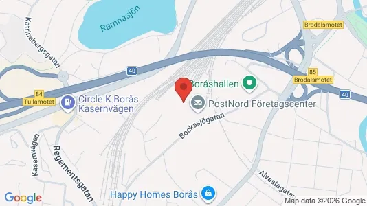 Industrilokaler att hyra i Borås - Bild från Google Street View