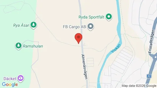 Industrilokaler att hyra i Borås - Bild från Google Street View