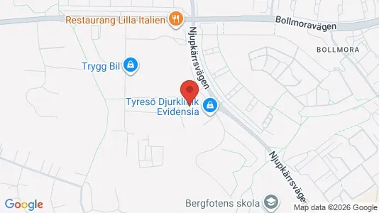 Industrilokaler att hyra i Tyresö - Bild från Google Street View
