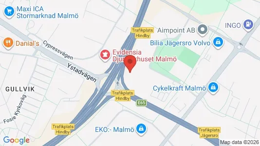 Industrilokaler att hyra i Fosie - Bild från Google Street View