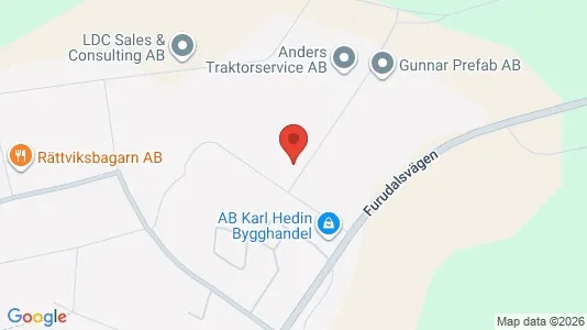 Industrilokaler att hyra i Rättvik - Bild från Google Street View