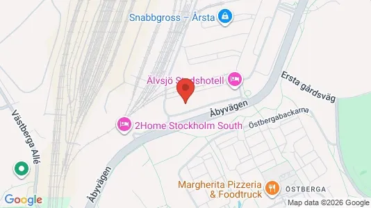 Industrilokaler att hyra i Hammarbyhamnen - Bild från Google Street View