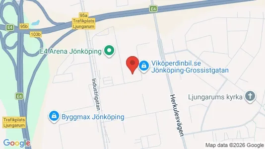 Industrilokaler att hyra i Jönköping - Bild från Google Street View