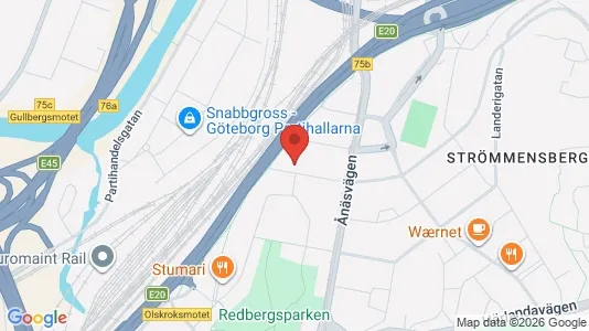 Industrilokaler att hyra i Örgryte-Härlanda - Bild från Google Street View