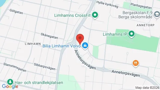 Industrilokaler att hyra i Limhamn/Bunkeflo - kort over placeringen