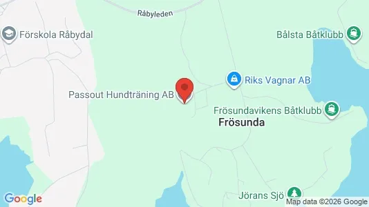 Industrilokaler att hyra i Håbo - kort over placeringen