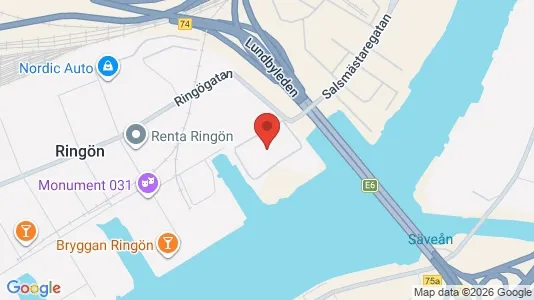 Industrilokaler att hyra i Lundby - Bild från Google Street View