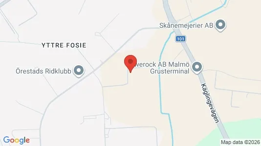 Industrilokaler att hyra i Fosie - Bild från Google Street View