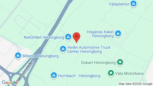 Industrilokaler att hyra i Helsingborg - Bild från Google Street View