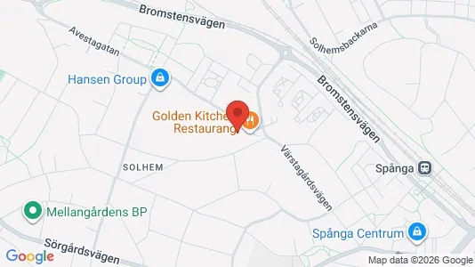Industrilokaler att hyra i Västerort - kort over placeringen