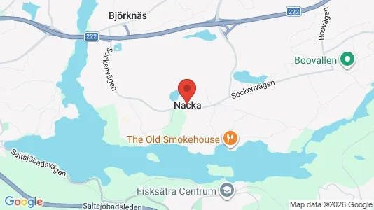 Butikslokaler att hyra i Nacka - Bild från Google Street View