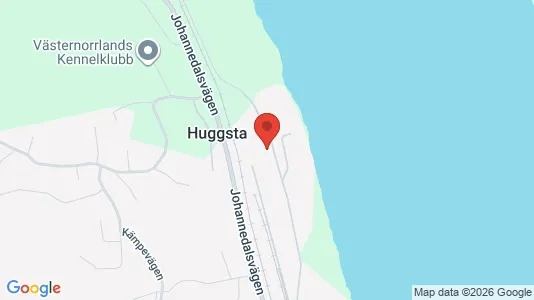 Industrilokaler att hyra i Sundsvall - kort over placeringen