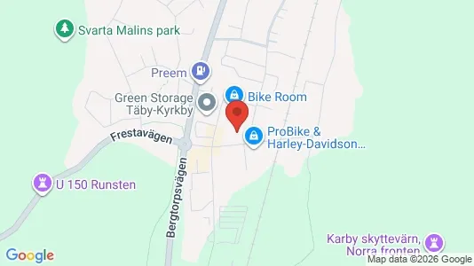 Industrilokaler att hyra i Täby - Bild från Google Street View