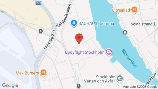 Lagerlokaler att hyra i Västerort - Bild från Google Street View