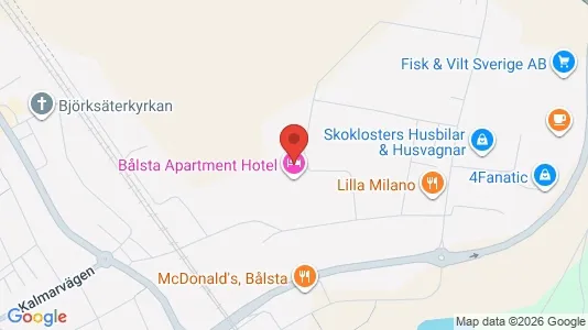 Industrilokaler att hyra i Håbo - kort over placeringen