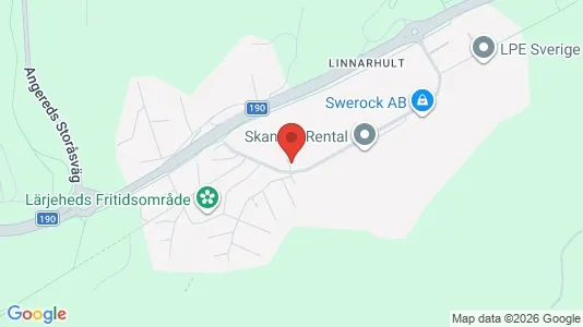 Industrilokaler att hyra i Göteborg Centrum - kort over placeringen