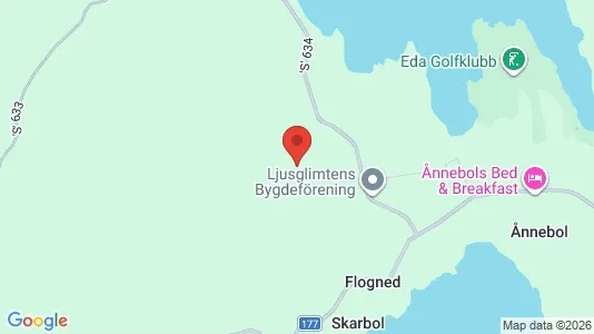 Butikslokaler att hyra i Eda - kort over placeringen