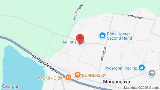 Lagerlokaler att hyra i Heby - kort over placeringen